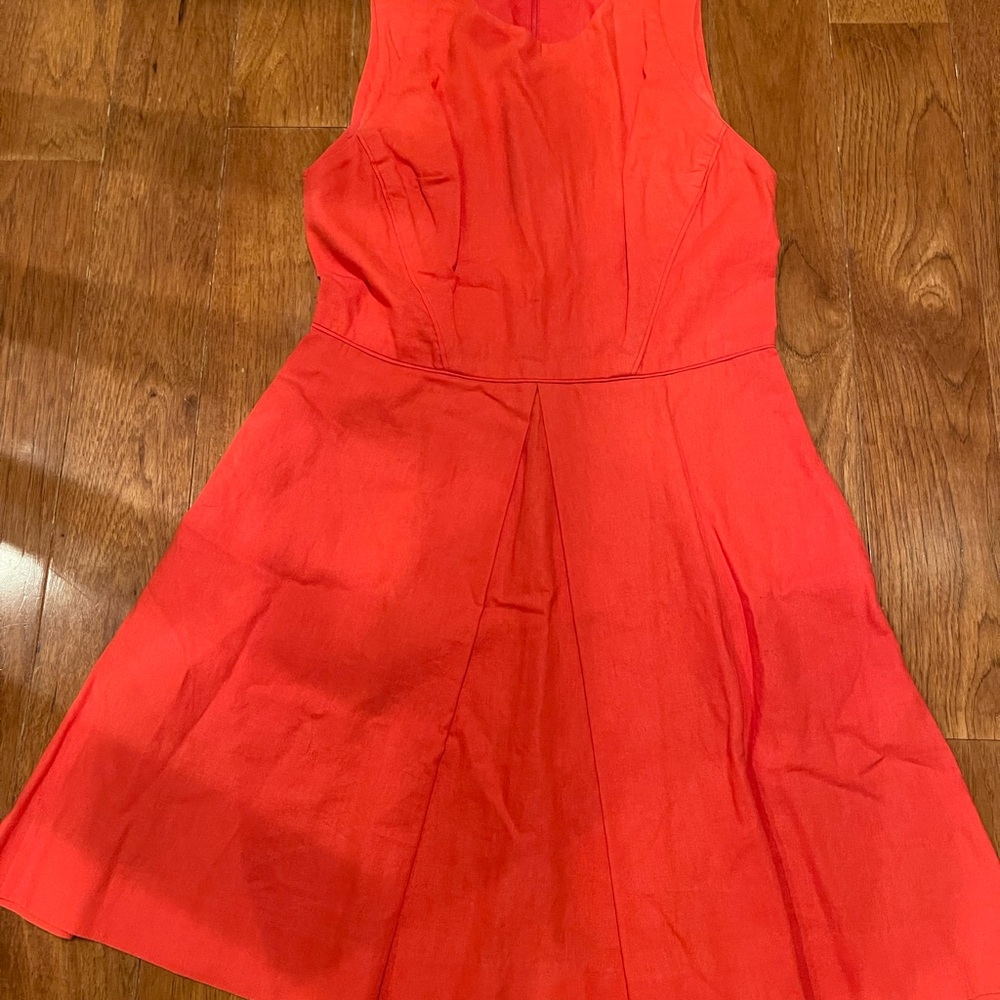 GAP Coral Sleeveless Dress